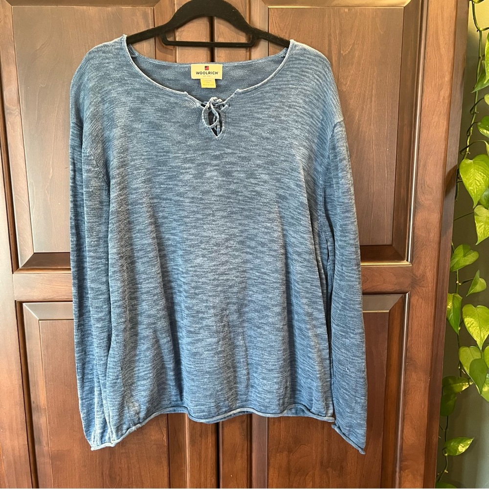 Woolrich Blue Long-sleeve top